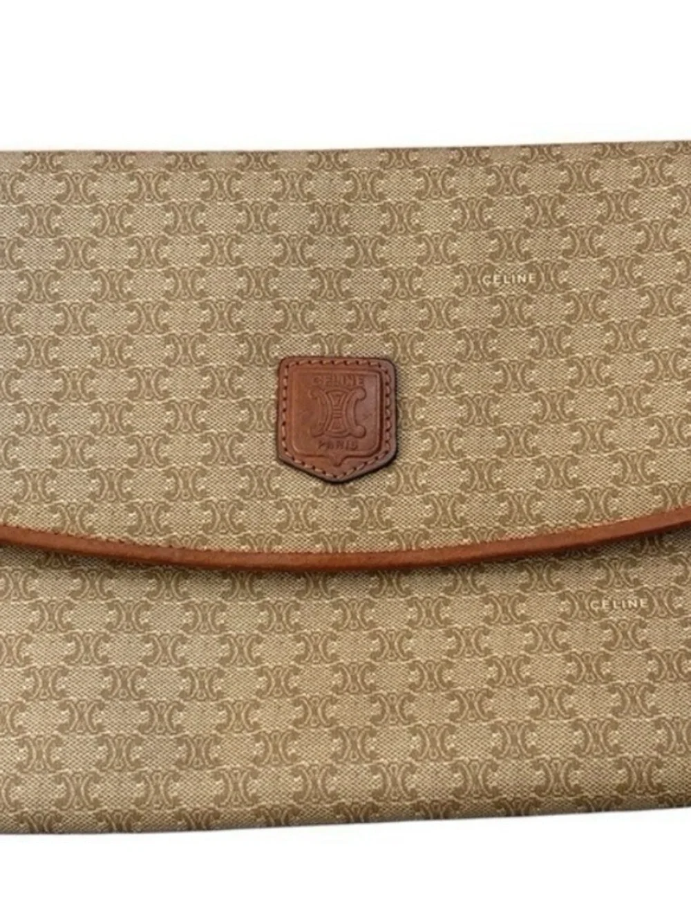 Celine clutch beige